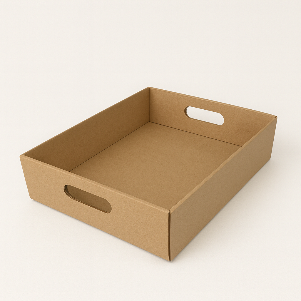 Caja bandeja