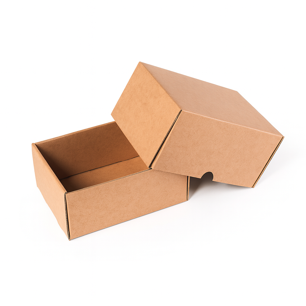 Caja telescópica con tapa